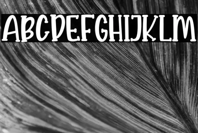 KROAST FUNNY Font examples