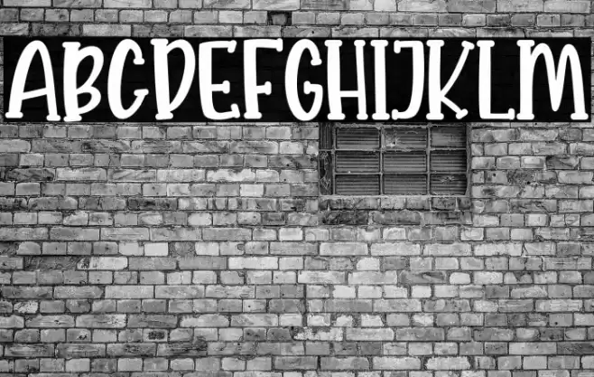 KROAST FUNNY Font examples