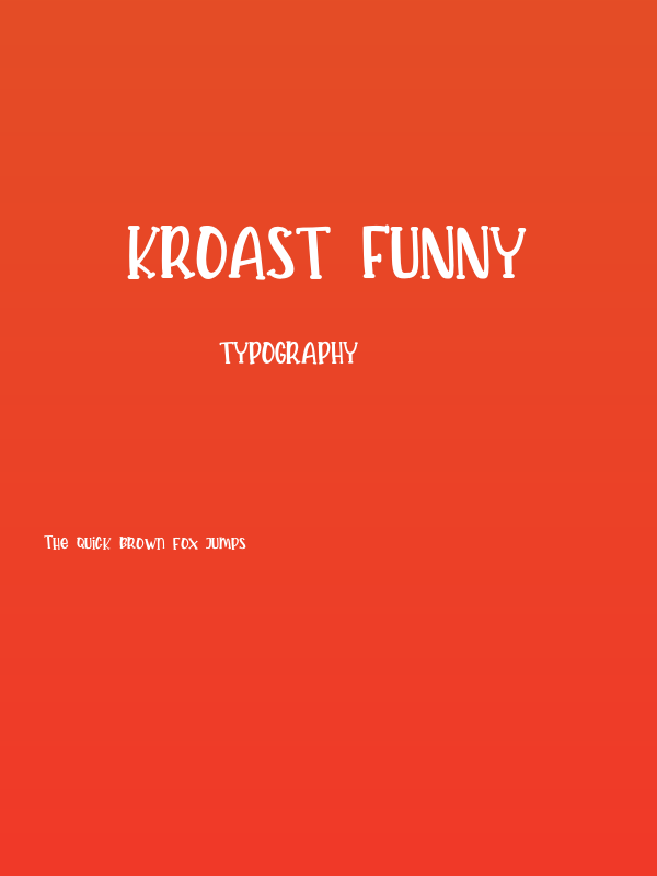KROAST FUNNY Poster