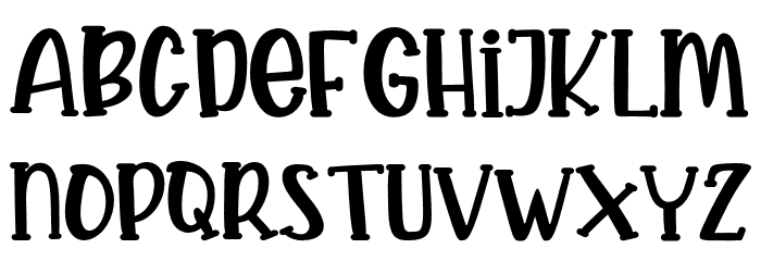 KROAST FUNNY Font LOWERCASE
