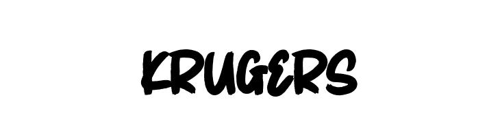 KRUGERS  les polices de caractères gratuit tlcharger