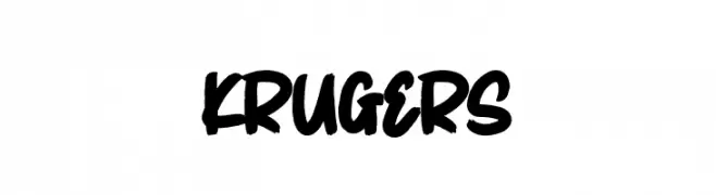 KRUGERS  les polices de caractères gratuit tlcharger