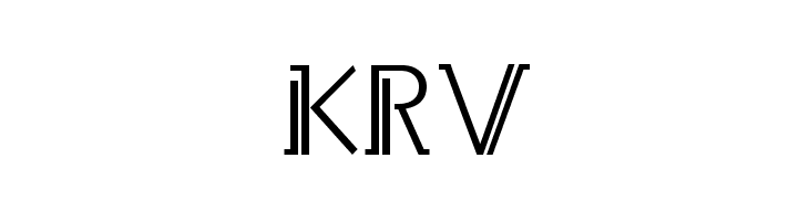 KRV  baixar fontes gratis