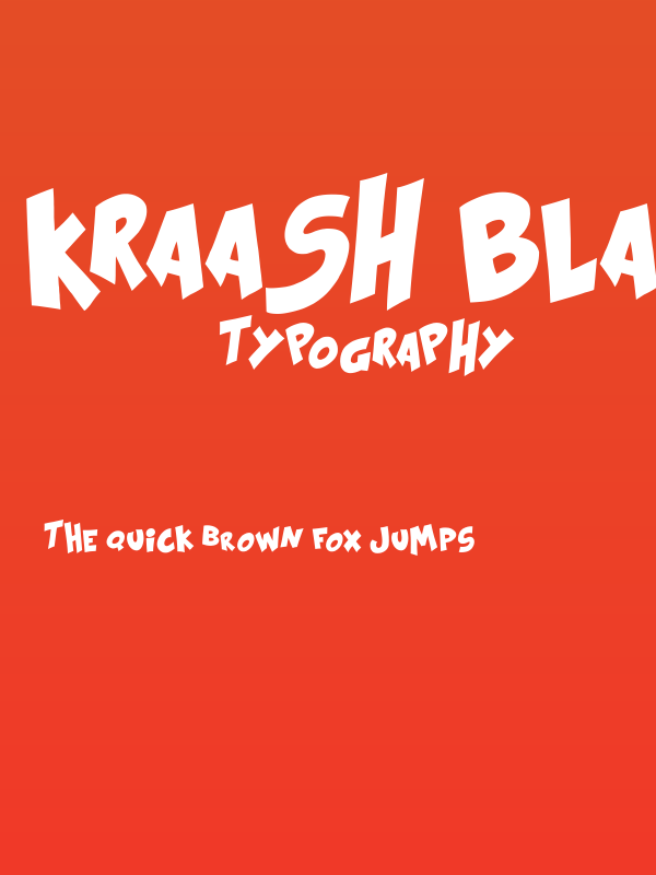 Kraash Black Poster