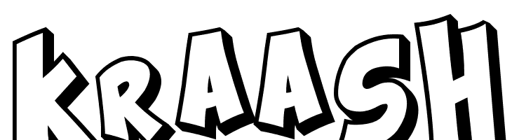 Kraash  Free Fonts Download