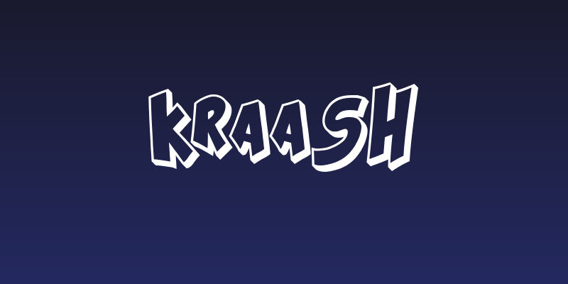 Kraash Social Header