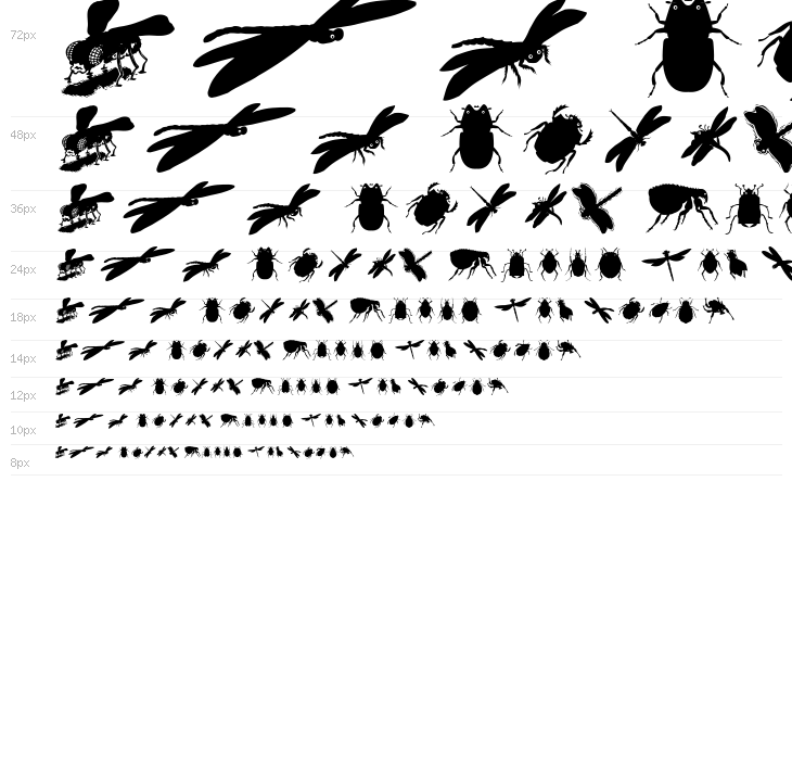 Krabbeltiere Waterfall