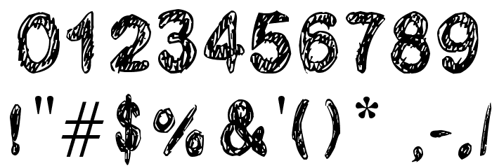 Kraboudja Font OTHER CHARS