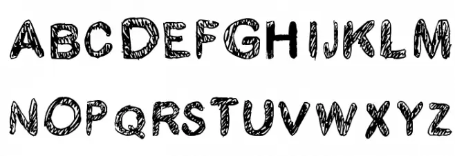Kraboudja Schriftart Groß