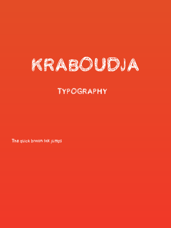 Kraboudja Poster