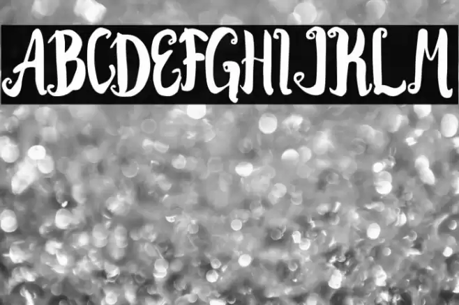 Kracktone Font examples