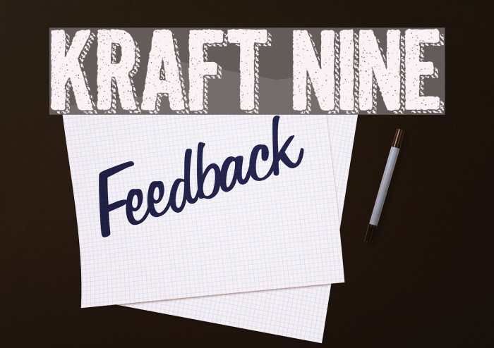 Kraft Nine Font examples