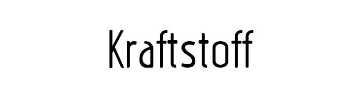 Kraftstoff  Free Fonts Download