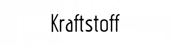 Kraftstoff  Frei Schriftart Herunterladen