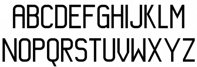 Kraftwagen-Grotesk NBP Шрифта ВЕРХНИЙ