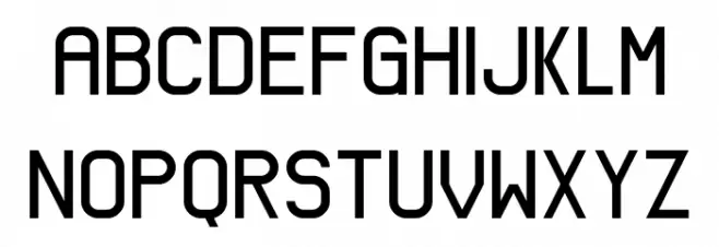 Kraftwagen-Grotesk SmallCaps NBP خط أحرف كبيرة
