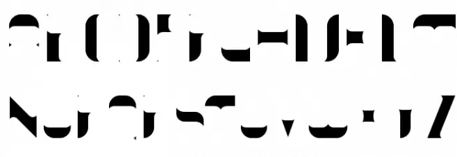 KraitFill-Regular 字体 大写