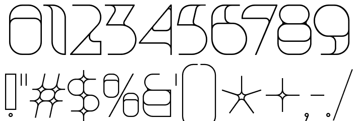 KraitHollow-Regular Font OTHER CHARS