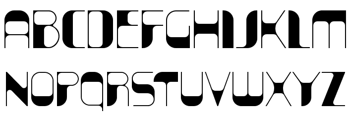 KraitSolid-Regular Font LOWERCASE