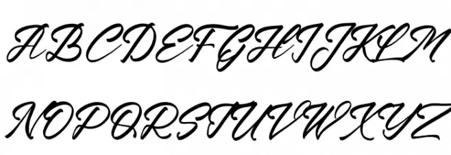 Krakatau Mountain Italic Fonte MAIÚSCULAS