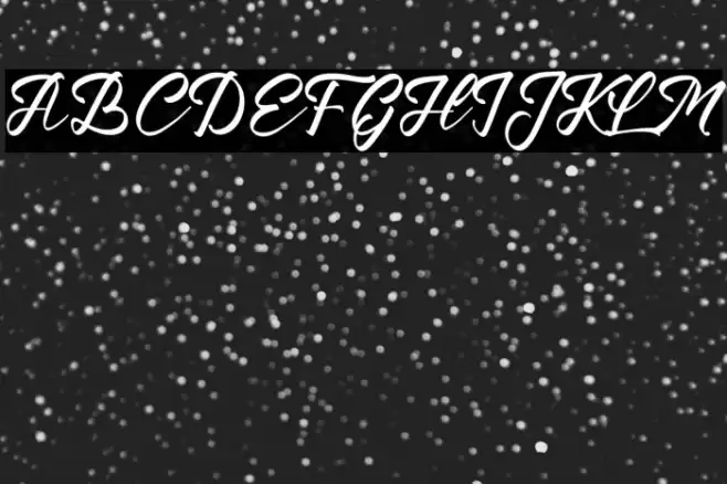 Krakatau Mountain Font examples