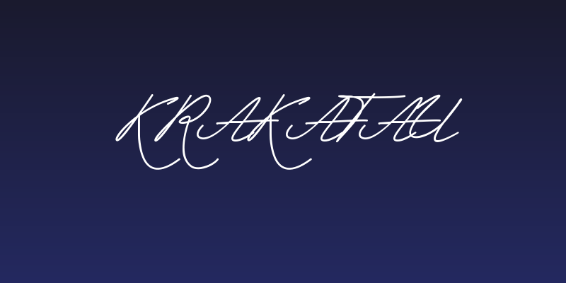 Krakatau Social Header