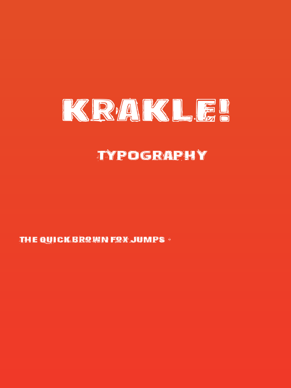 Krakle! Poster