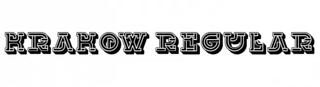 Krakow Regular  Frei Schriftart Herunterladen