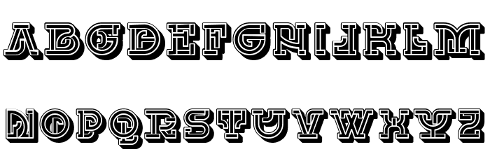 Krakow Regular Font LOWERCASE