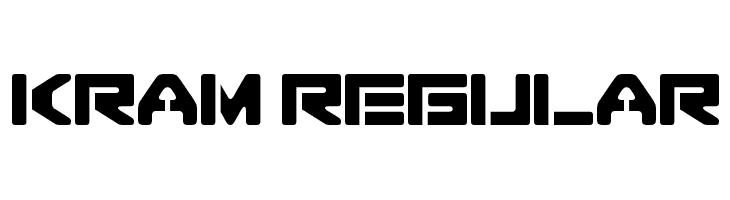 Kram regular Font