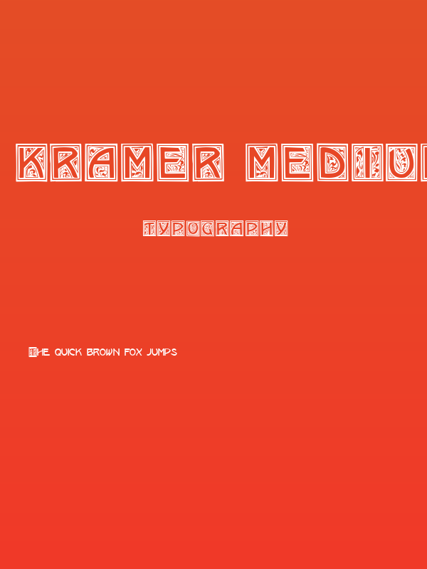 Kramer Medium Poster