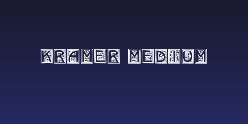 Kramer Medium Social Header