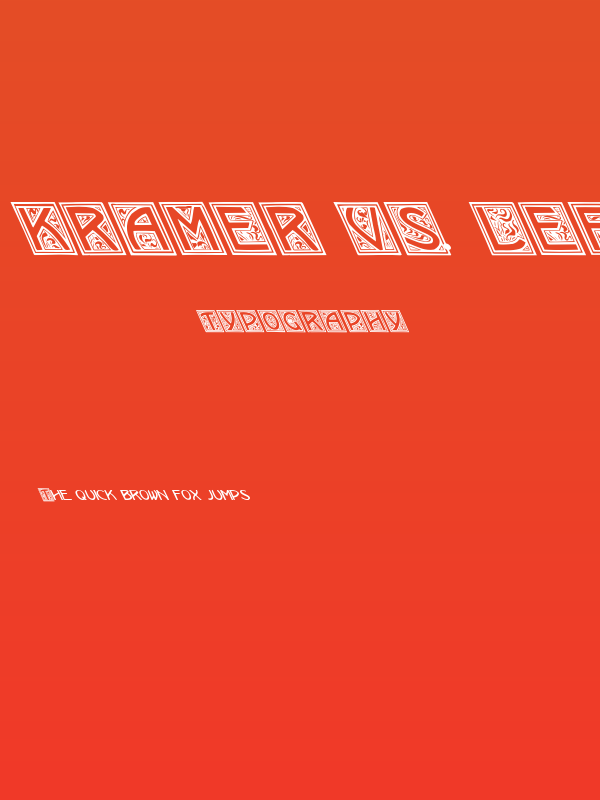 Kramer vs. Leftie Poster