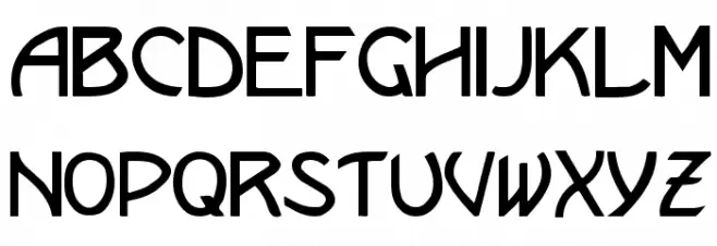 Kramer Font LOWERCASE