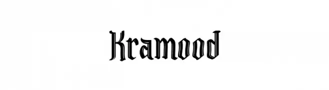 Kramood  Frei Schriftart Herunterladen
