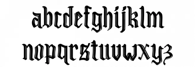 Kramood फ़ॉन्ट लोअरकेस