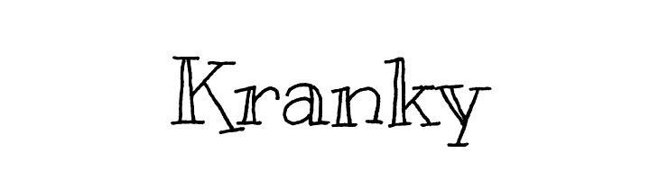 Kranky Font