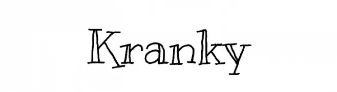 Kranky  नि: शुल्क फ़ॉन्ट्स डाउनलोड