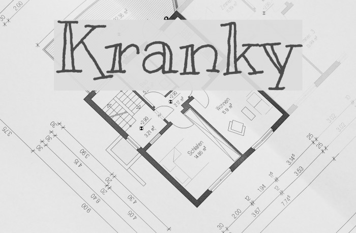 Kranky Font examples