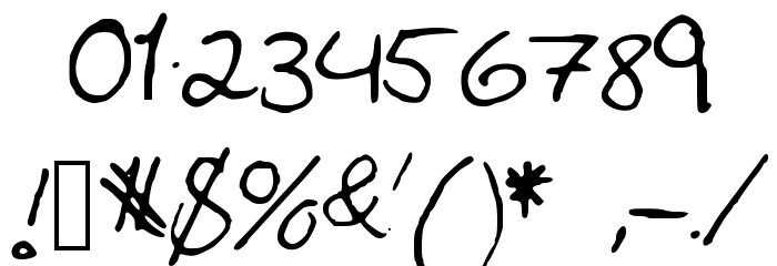 Kranne Font OTHER CHARS