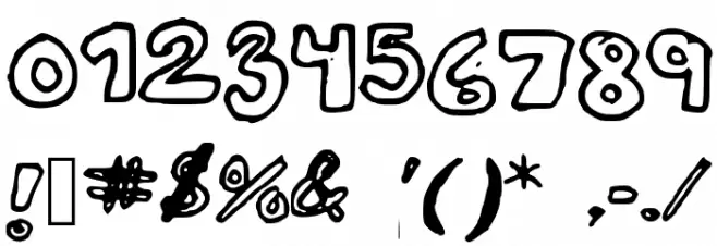 Kranne2 Font OTHER CHARS