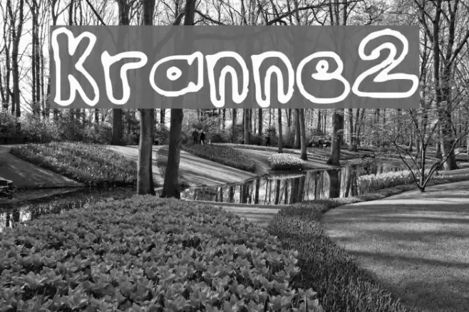 Kranne2 Font examples