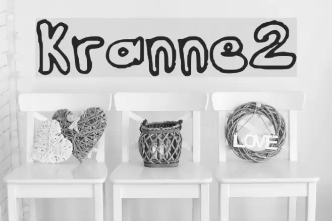Kranne2 Font examples