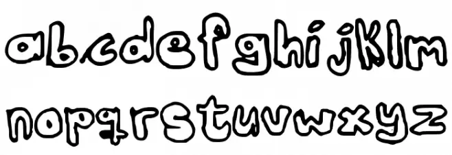 Kranne2 Font LOWERCASE