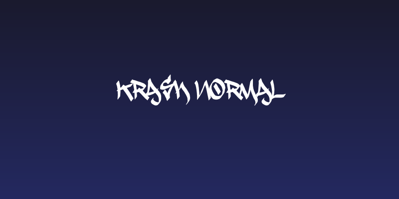 Krash Normal Social Header