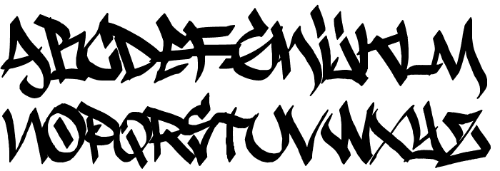 Krash Font LOWERCASE