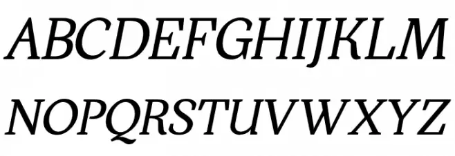 Kraskario Italic Polices MAJUSCULES
