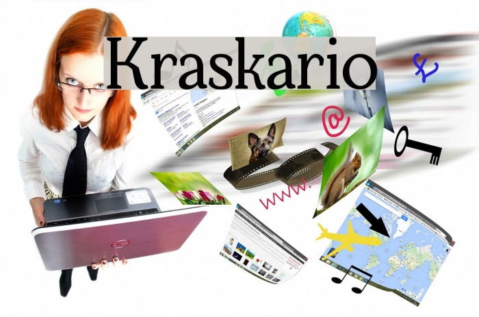 Kraskario Font examples