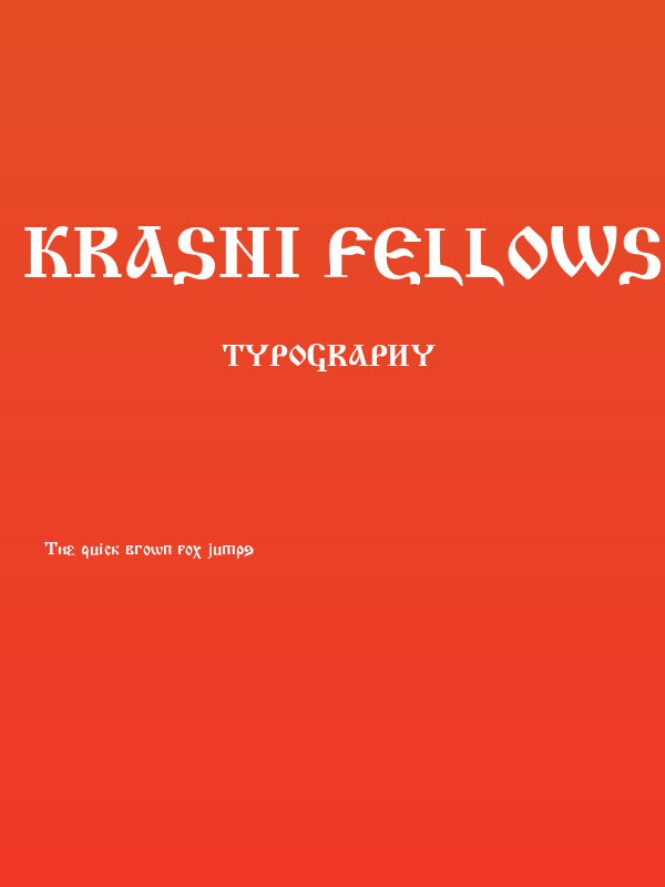Krasni Fellows Poster
