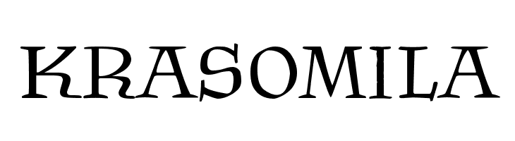 Krasomila  免费字体下载
